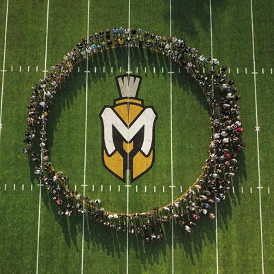 MU stadium from above